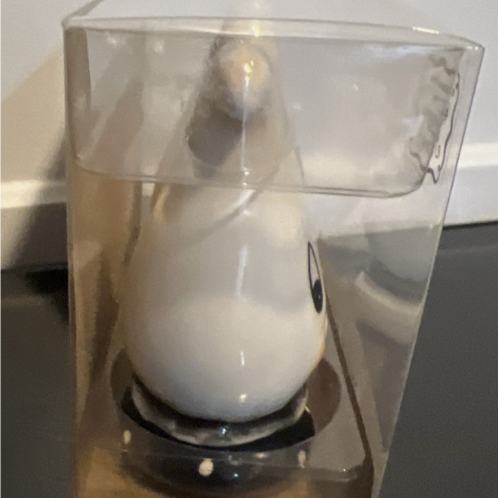 Johanna Parker Black & White Halloween Gus Ghost Salt & Pepper Shakers NIB! - Picture 7 of 8